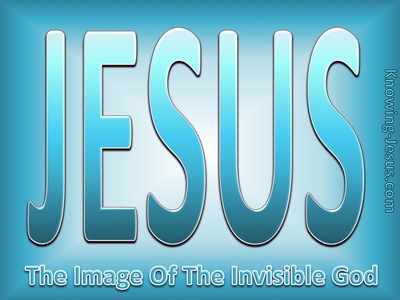 Colossians 1:15 Image of God (devotional)10-14 (aqua)